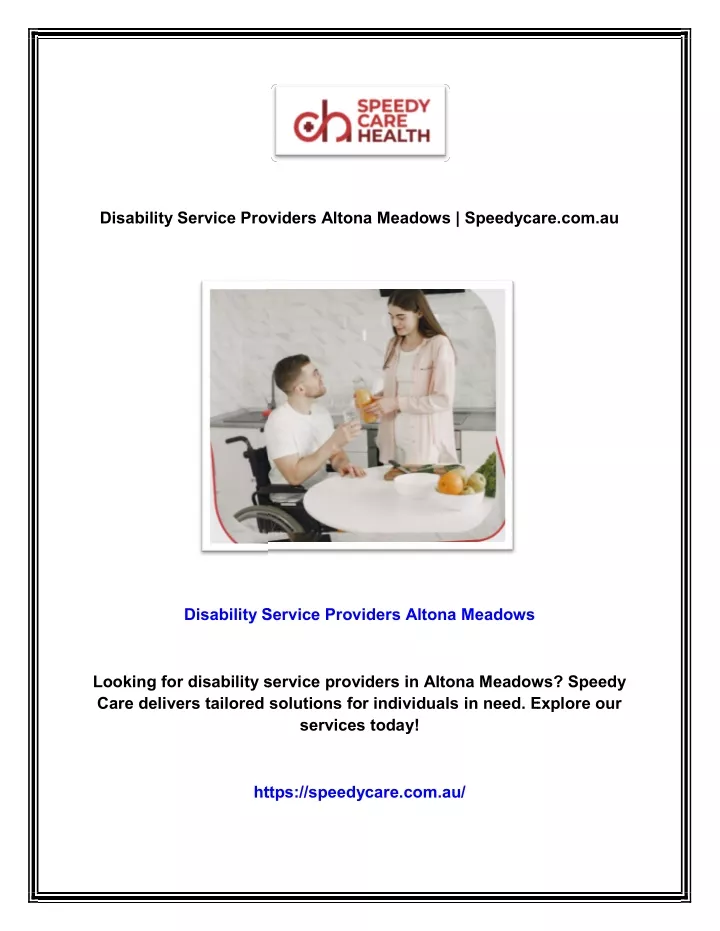 disability service providers altona meadows