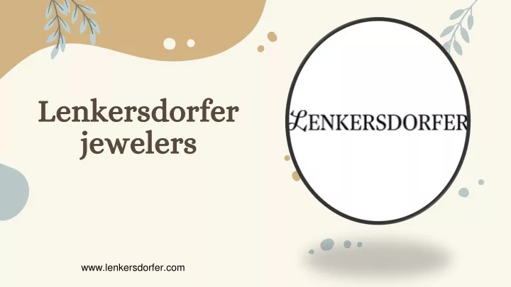 lenkersdorfer jewelers