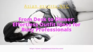 From Desk to Dinner Effortless Outfit Ideas for Busy Professionals