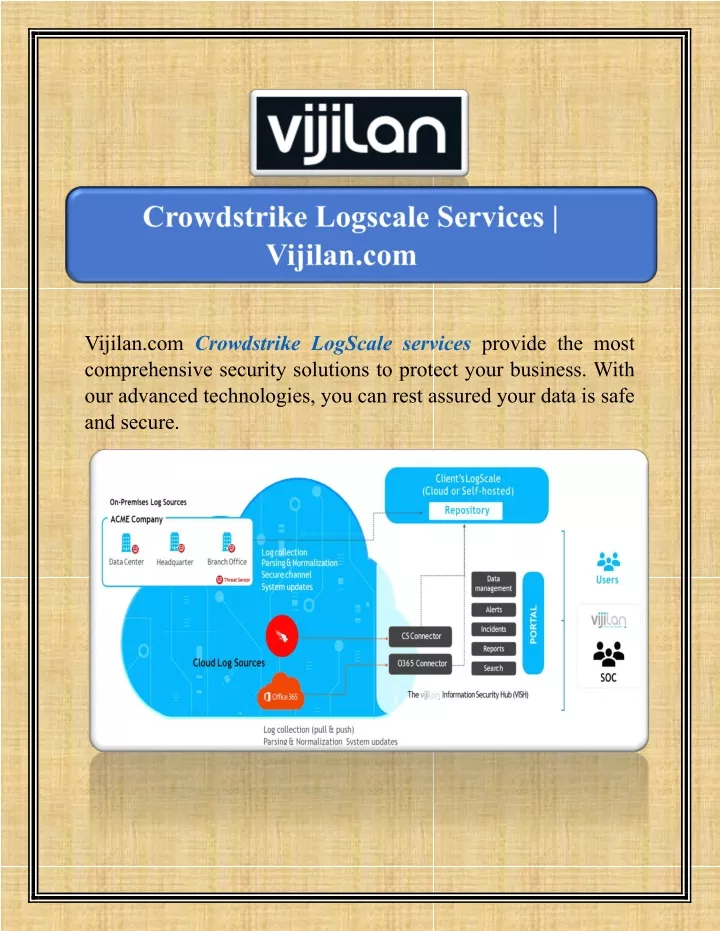 vijilan com crowdstrike logscale services provide