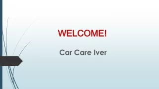 Get The Best Car Mechanic in Iver.