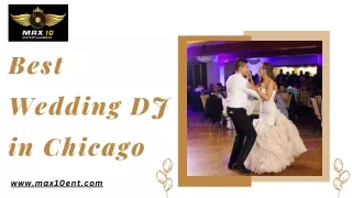 Best Wedding DJ in Chicago | Max 10 Entertainment