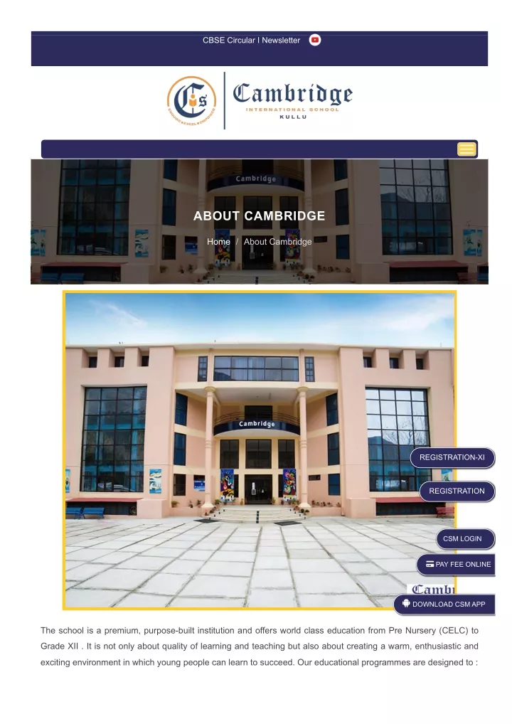 cbse circular i newsletter