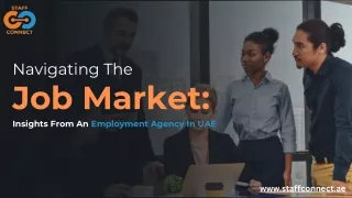 Navigating The Job Market Insights From An Employment Agency In UAE