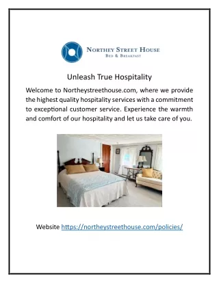 Unleash True Hospitality