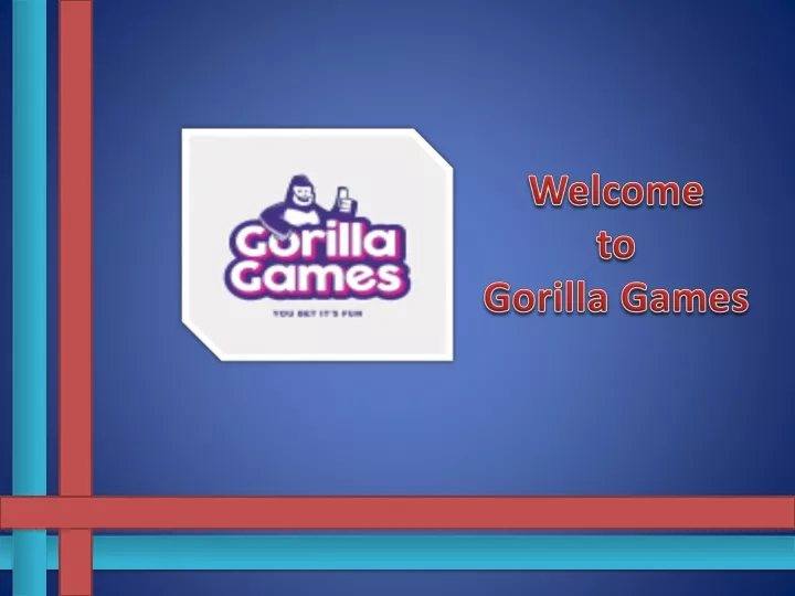 welcome to gorilla games