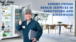 Expert Fridge Repair Services In Abbotsford And Kingswood