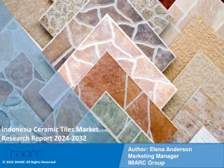 Indonesia Ceramic Tiles Market Share, Trends, Growth, And Forecast 2024-2032