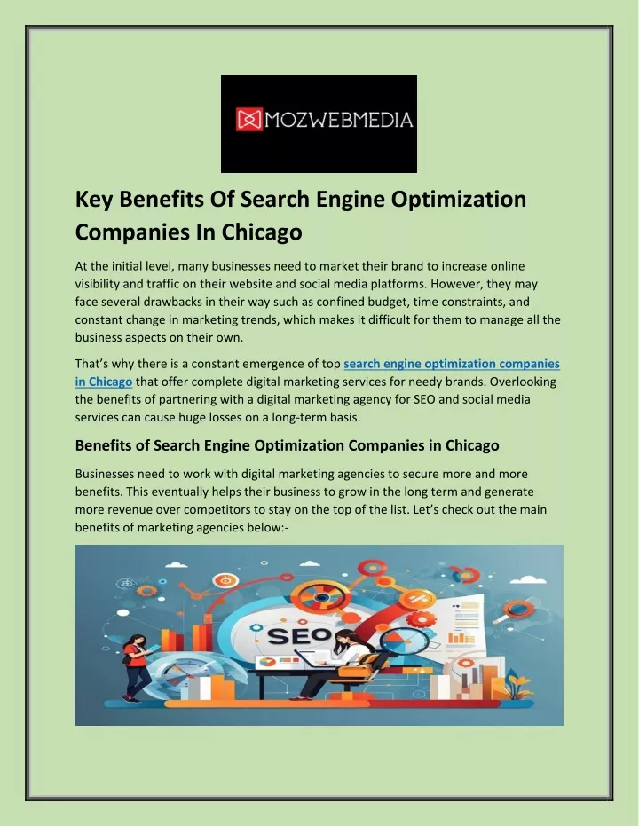 key benefits of search engine optimization