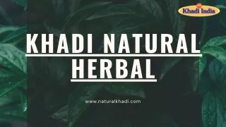 Khadi Natural Herbal