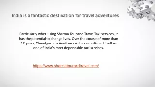 India is a fantastic destination for travel adventures