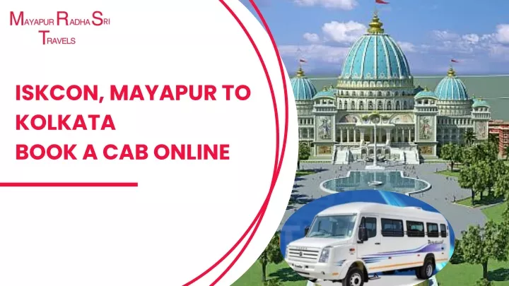 iskcon mayapur to kolkata book a cab online