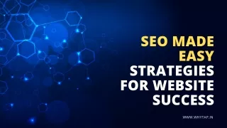 SEO Made Easy Strategies for Website Success