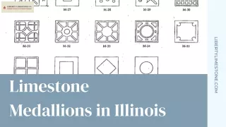 Elevate Your Space with Exquisite Limestone Medallions in Illinois  Liberty Limestone Co.