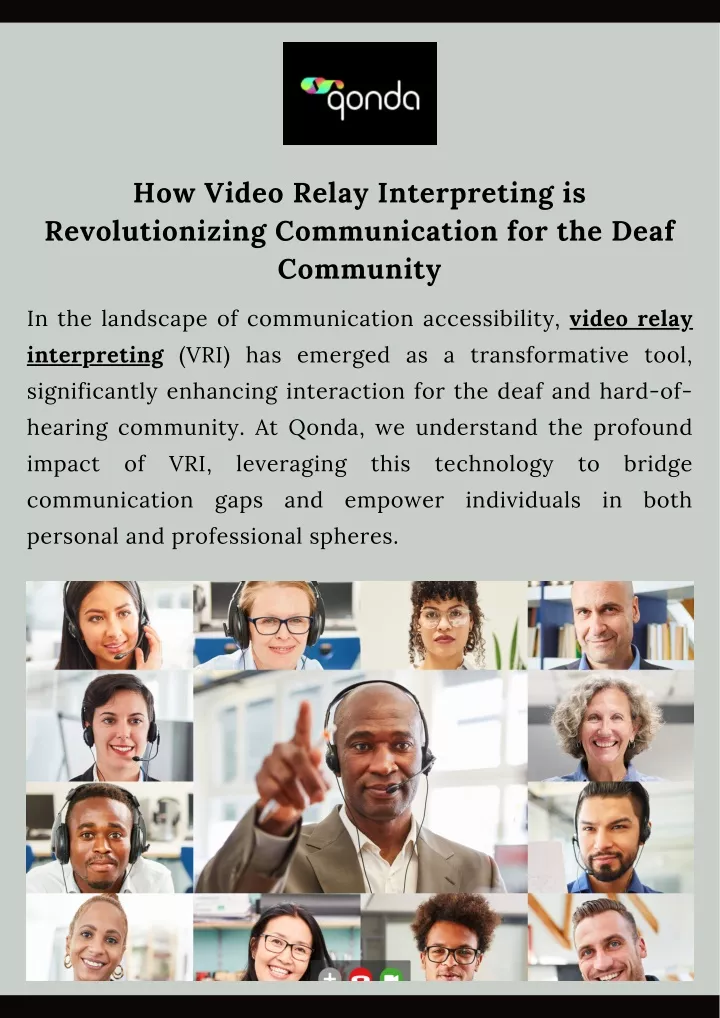 how video relay interpreting is revolutionizing
