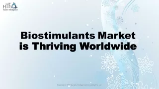 Biostimulants Market