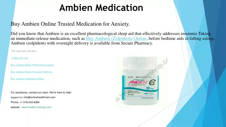 ambien medication