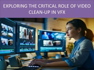 EXPLORING THE CRITICAL ROLE OF VIDEO CLEAN-UP IN VFX