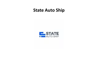 State Auto Ship