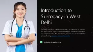 introduction to surrogacy in west delhi