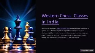 Chess Classes in India