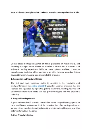 Exploring Cricplus: You’re Ultimate Destination for Online Cricket Betting
