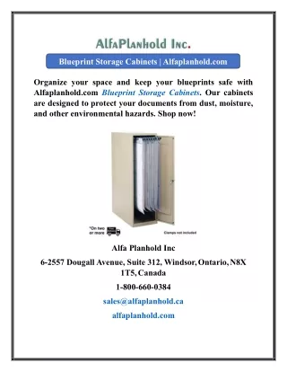 Blueprint Storage Cabinets  Alfaplanhold.com