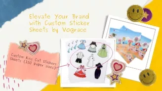 Elevate Your Brand with Custom Sticker Sheets by Vograce