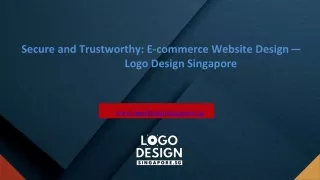 Secure and Trustworthy E-commerce Website Design — Logo Design Singapore