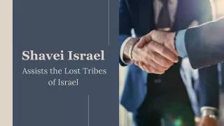 Shavei Israel - Assists the Lost Tribes of Israel