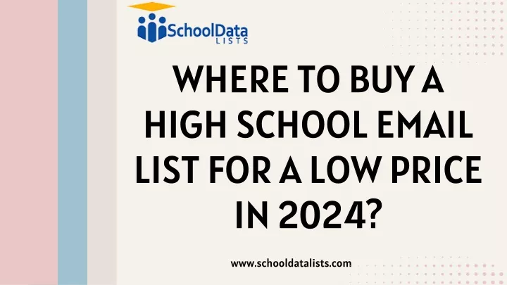 where to buy a high school email list