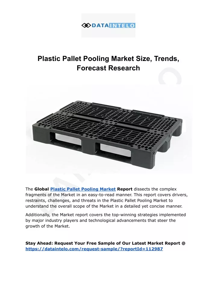 plastic pallet pooling market size trends