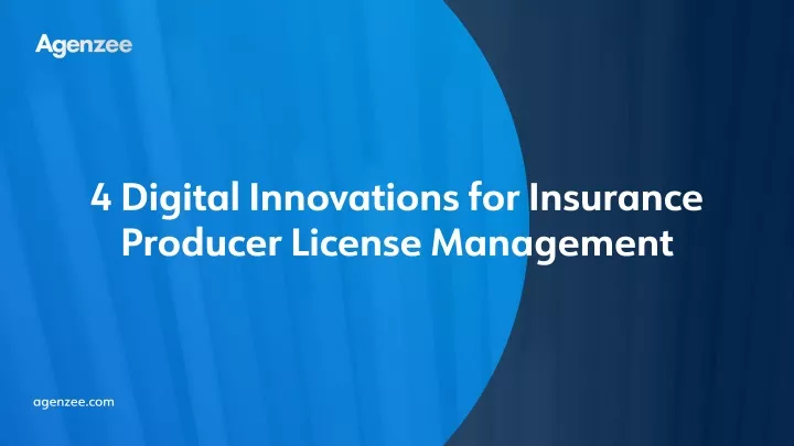 4 digital innovations for insurance producer