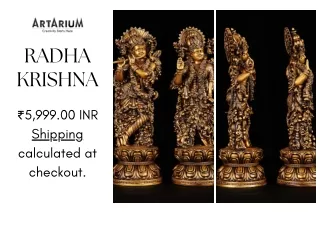 Shop Divine Radha Krishna Murti from Artarium – theartarium