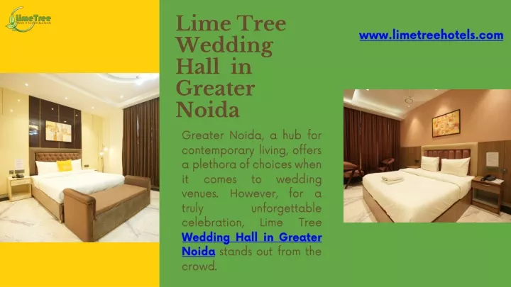 lime tree wedding hall in greater noida