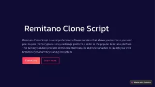 Remitano Clone Script