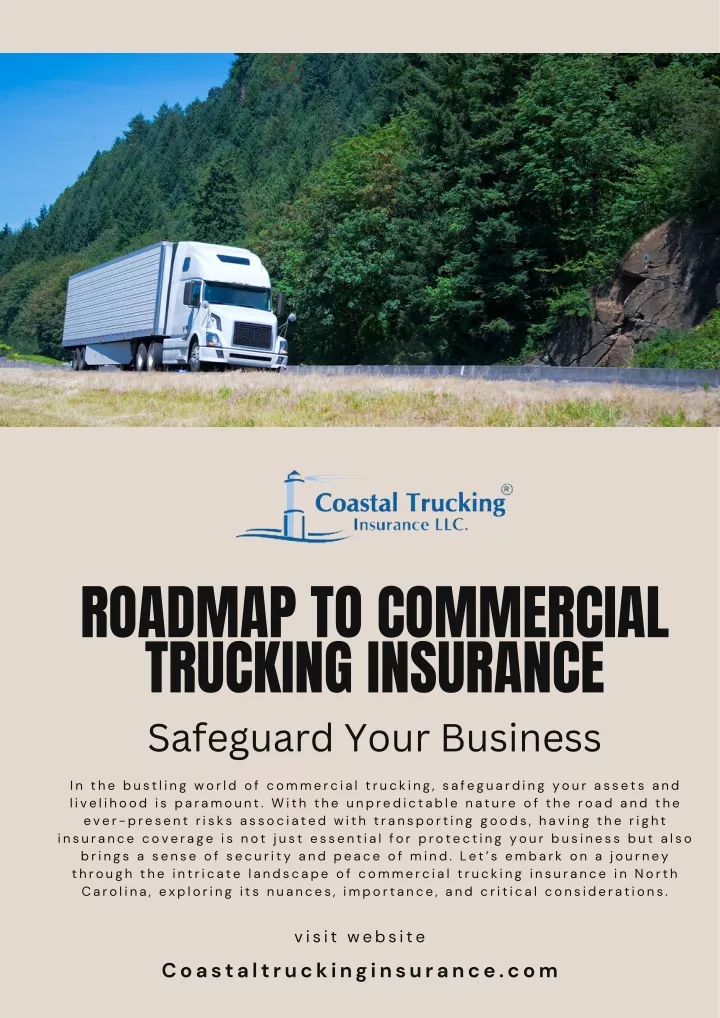 roadmap to commercial trucking insurance