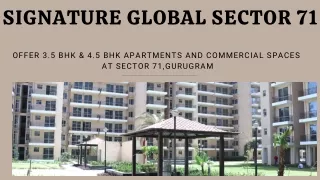 signature global sector 71