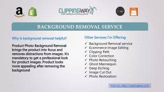 Background Removal Service