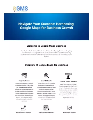 Optimize Your Business Reach: Grow with Google Maps Mastery