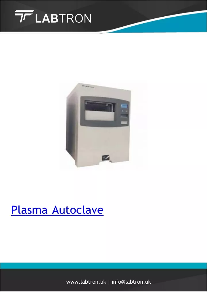 plasma autoclave