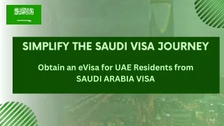 Obtain Saudi Visa from UAE| Saudi Visa Online| Apply for Saudi eVisa for UAE Res