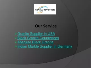 Granite Supplier in USA