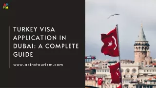 Turkey Visa Application in Dubai A Complete Guide