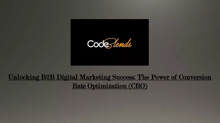unlocking b2b digital marketing success the power