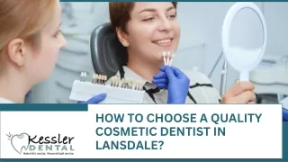 How to Choose a Quality Cosmetic Dentist in Lansdale