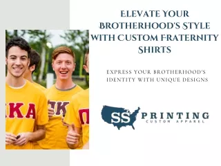 elevate your brotherhood s style with custom