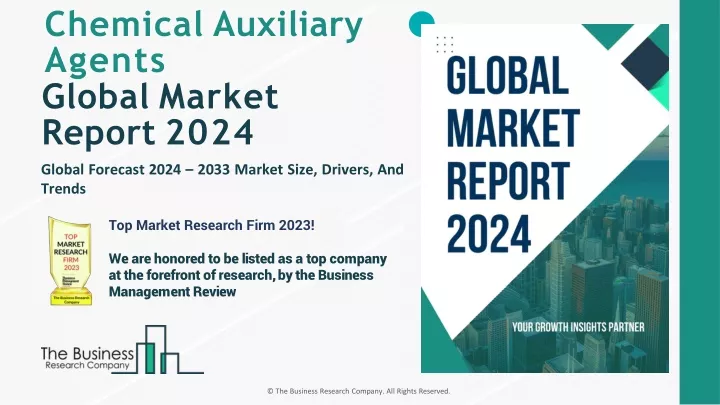 chemical auxiliary agents global market report 2024