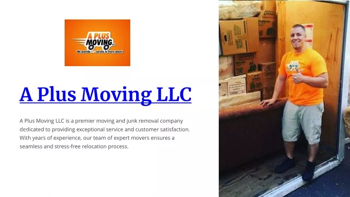 a plus moving llc