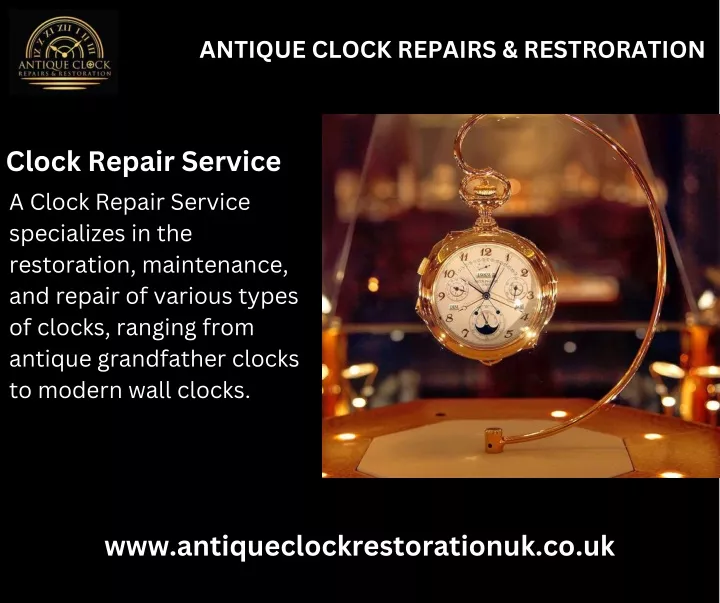 antique clock repairs restroration